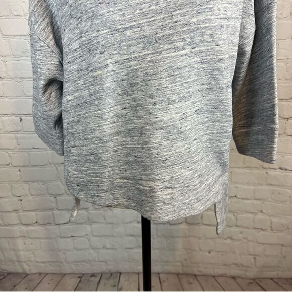 Derek Lam 10c Athleta 2 N 1 City Sweatshirt Heather Gray Womens Size Medium - Picture 7 of 11